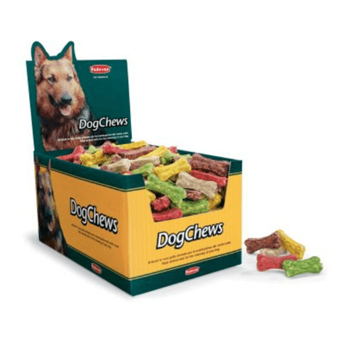Recompense pentru caini Padovan Dog Chews Os Color 5 cm